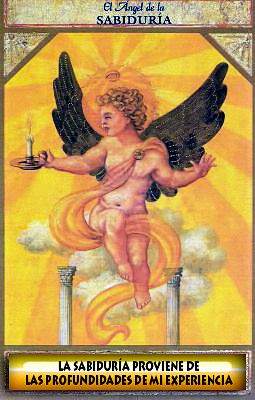 Carta del Oráculo Angel de la sabiduria Oráculo semanal