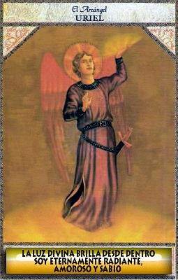 Carta del Oráculo Arcangel Uriel Oráculo semanal