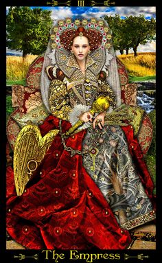 Carta de tarot III La Emperatriz tarot diario si o no