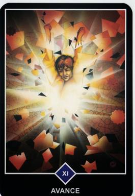 Carta de tarot AVANCE tarot de hoy
