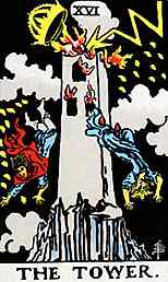 Carta de tarot La Torre tarot diario