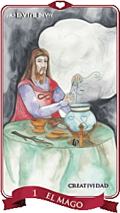 Carta de tarot I El Mago- tarot diario amor